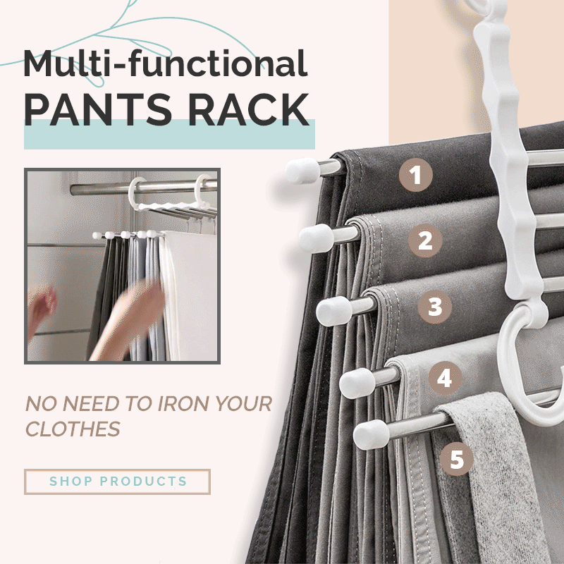 Multifunctional trouser rack