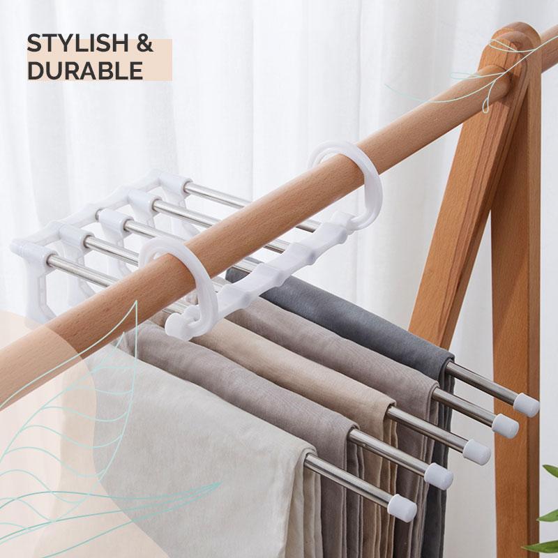 Multifunctional trouser rack