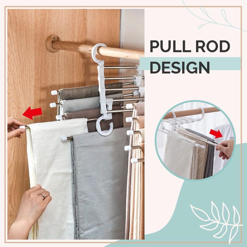 Multifunctional trouser rack