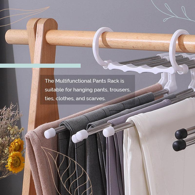 Multifunctional trouser rack