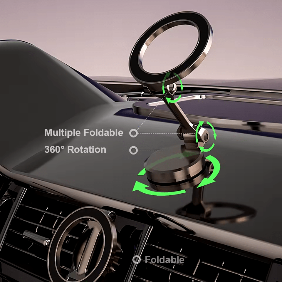 Support Téléphone Magnétique : Fixation Sécurisée et Pratique