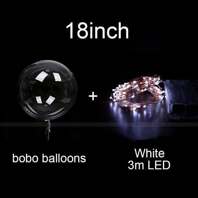 LED balónky znovu použitelné pro osvětlení vašich oslav (X10)