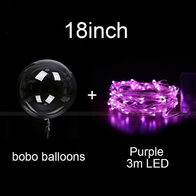 LED balónky znovu použitelné pro osvětlení vašich oslav (X10)